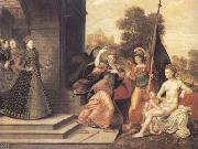 The Brunswick Monogrammist Elizabeth I and the three Goddesses (mk25) china oil painting artist